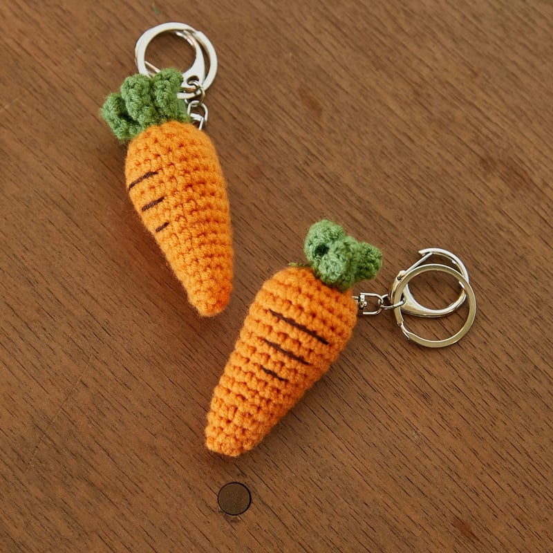 CARROT KEY CHAIN | NASU FARM VILLAGE ONLINE STORE