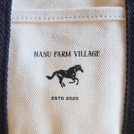 Horse Logo Canvas Mini Tote