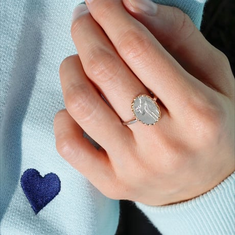 Farm Medallion Ring