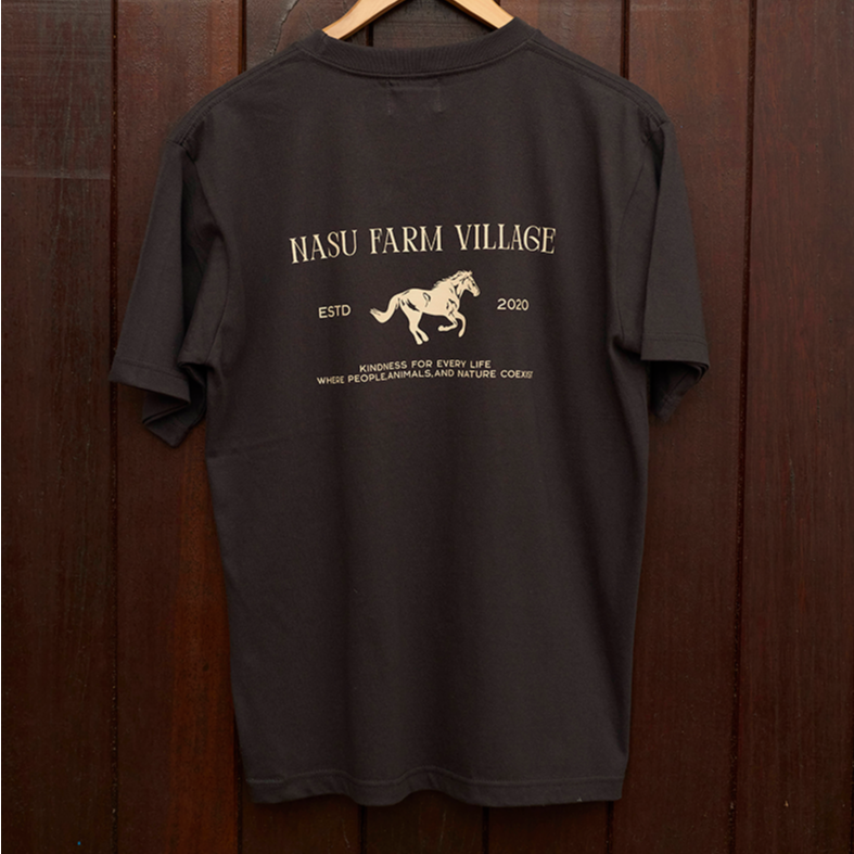 Horse Logo Tee | NASU FARM VILLAGE ONLINE STORE