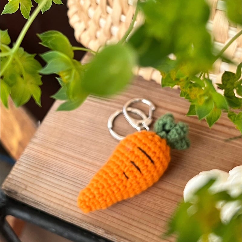 CARROT KEY CHAIN | NASU FARM VILLAGE ONLINE STORE