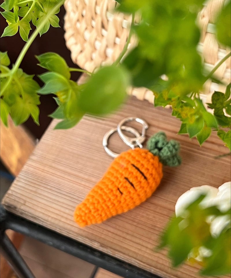 CARROT KEY CHAIN | NASU FARM VILLAGE ONLINE STORE
