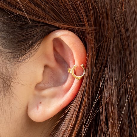 Signet Horseshoe Earcuff
