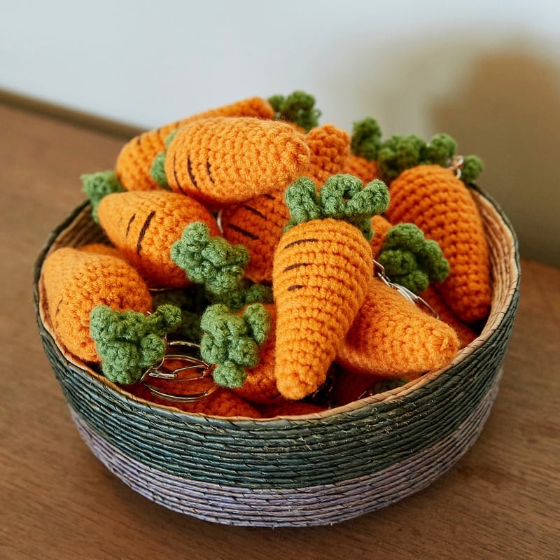 CARROT KEY CHAIN | NASU FARM VILLAGE ONLINE STORE