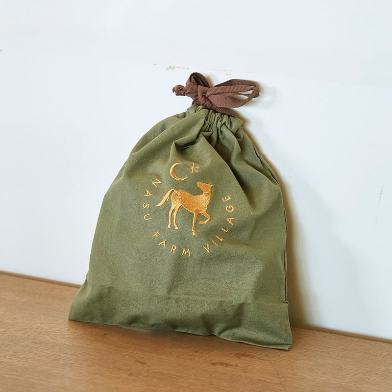 カラーロゴ巾着 | NASU FARM VILLAGE ONLINE STORE