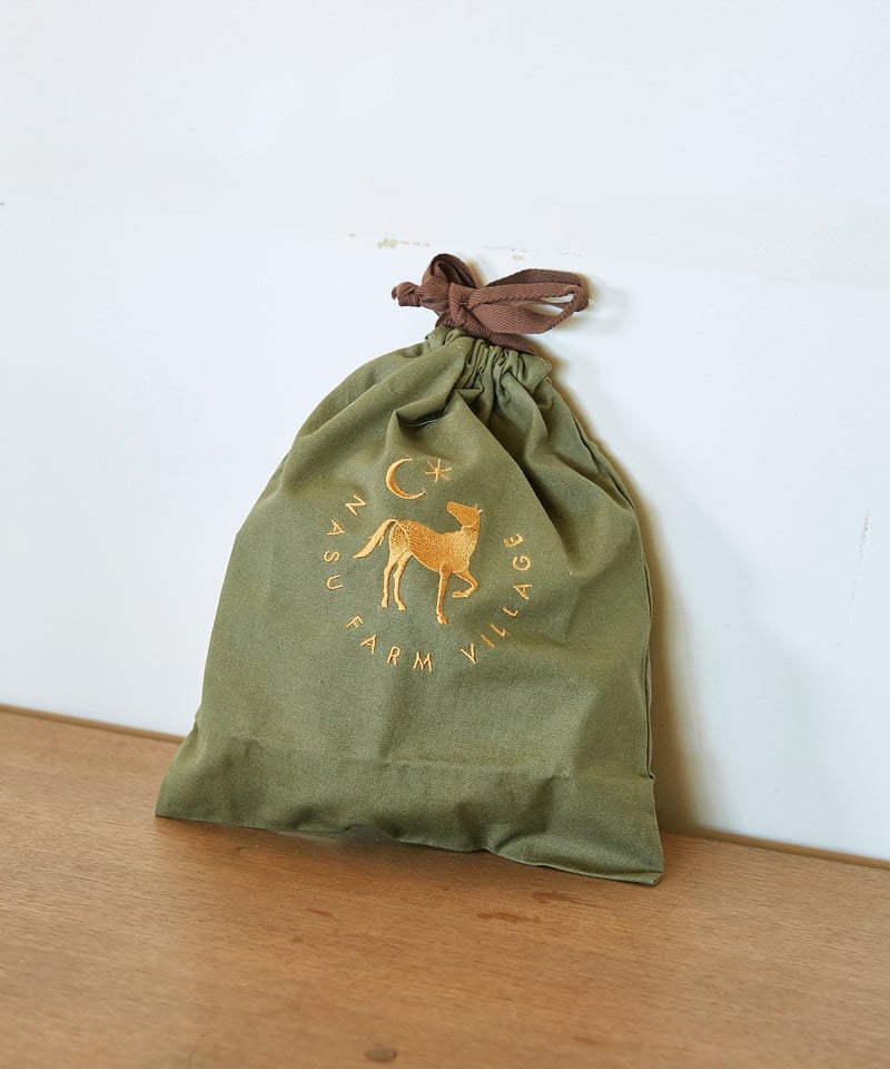 カラーロゴ巾着 | NASU FARM VILLAGE ONLINE STORE