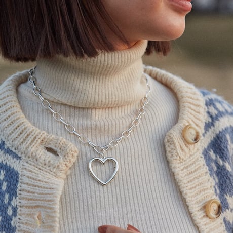 FARM HEART CHAIN NECKLACE
