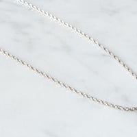 Screw Silver Necklace
