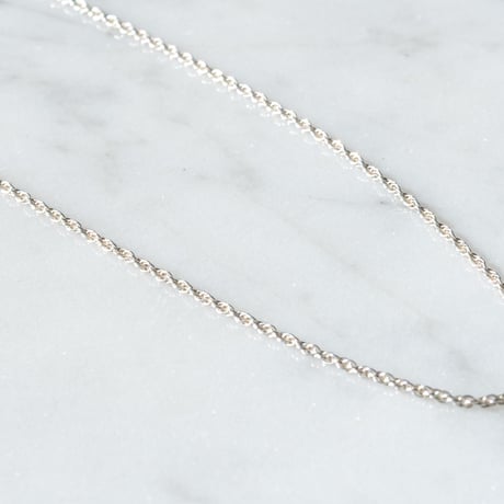 Screw Silver Necklace