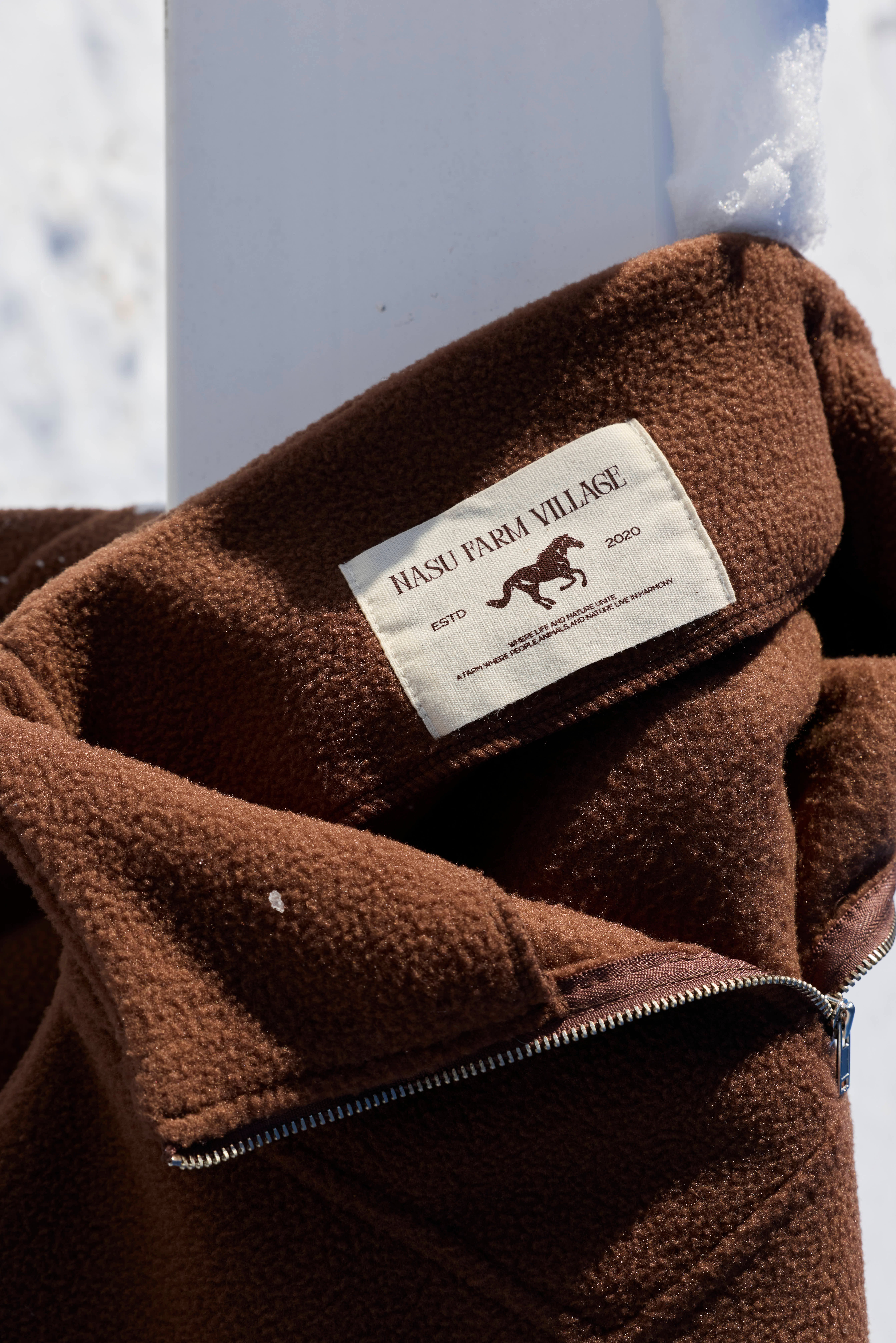 Fleece Half-Zip Pullover | NASU FARM VILLAGE ON