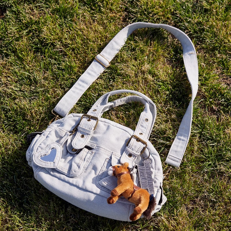 FARM DENIM SHOULDER BAG | NASU FARM VILLAGE ONL