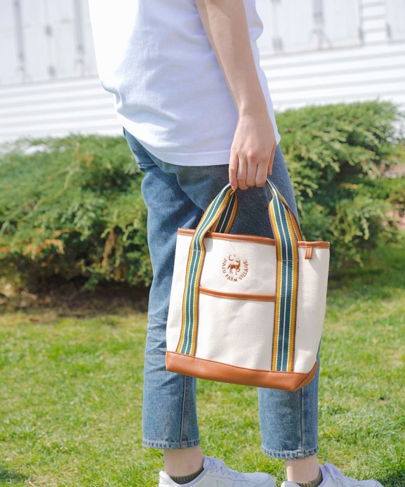 FARM CANVAS TOTE (mini) | NASU FARM VILLAGE ON FARM CANVAS TOTE (mini) | NASU FARM VILLAGE ON