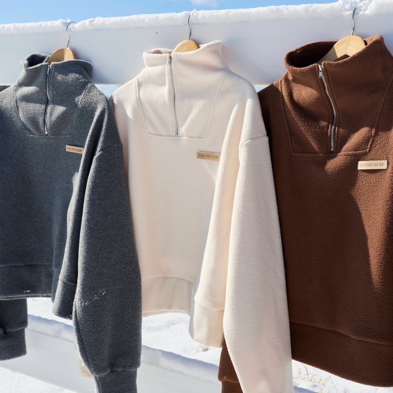 Fleece Half-Zip Pullover | NASU FARM VILLAGE ON
