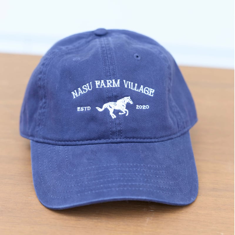 Horse Logo Twill Cap | NASU FARM VILLAGE ONLINE