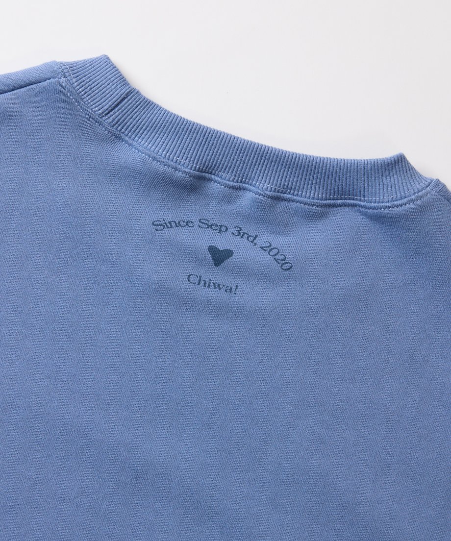 那須ファームヴィレッジ　ワッペン　トレーナー　紗栄子さん着用　nasufarm Sae Channel 5th Anniversary Sweat | NASU FARM V