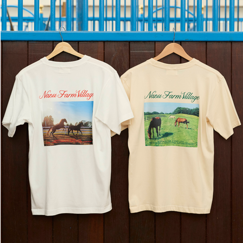 Horse Photo Tee | NASU FARM VILLAGE ONLINE STORE
