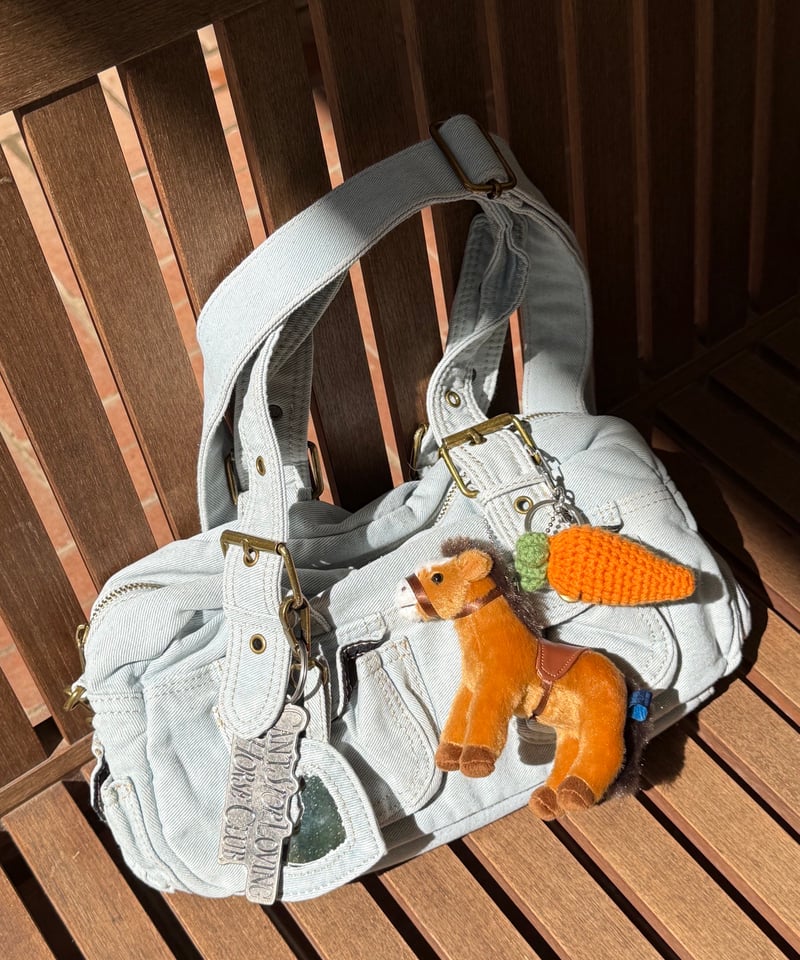 FARM DENIM SHOULDER BAG | NASU FARM VILLAGE ONL