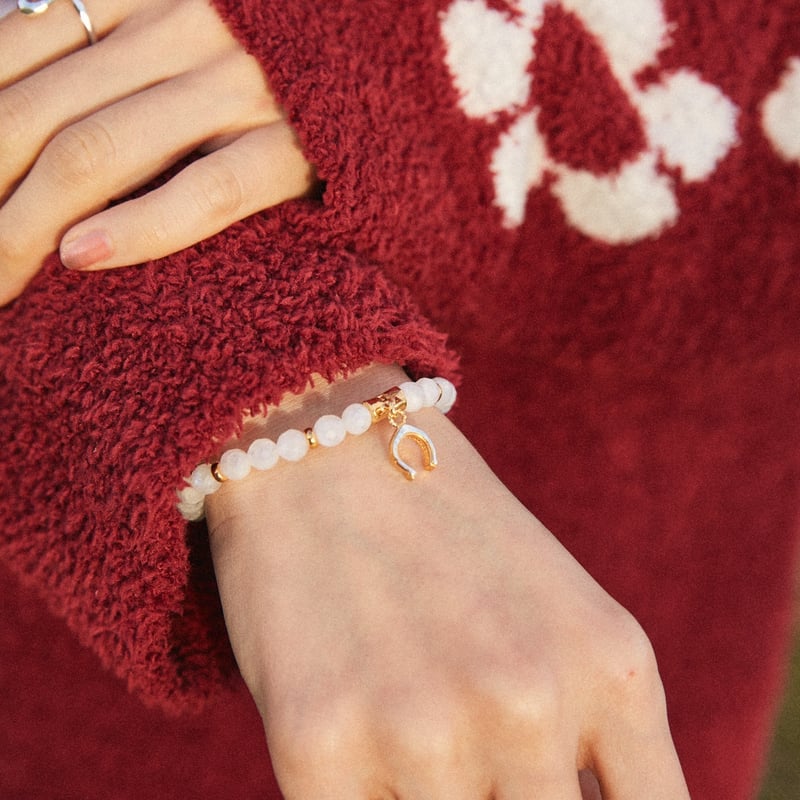 Natural Stone Rubber Bracelet | NASU FARM VILLA