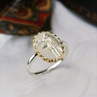 Farm Medallion Ring