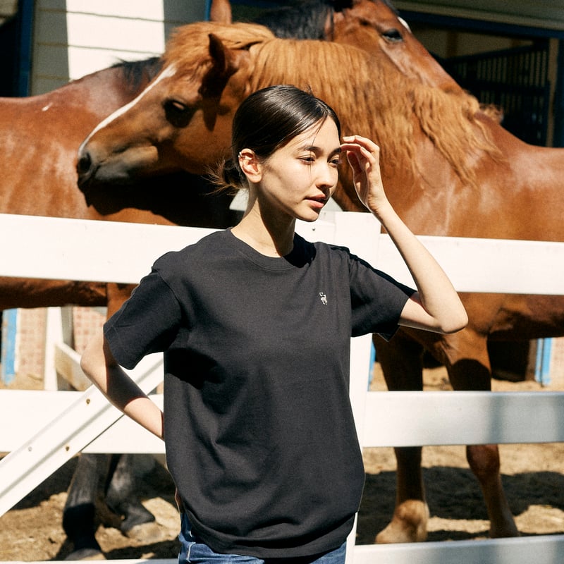那須ファームヴィレッジ　Tシャツ FARM LOGO ORGANIC COTTON TEE | NASU FARM VILLAG