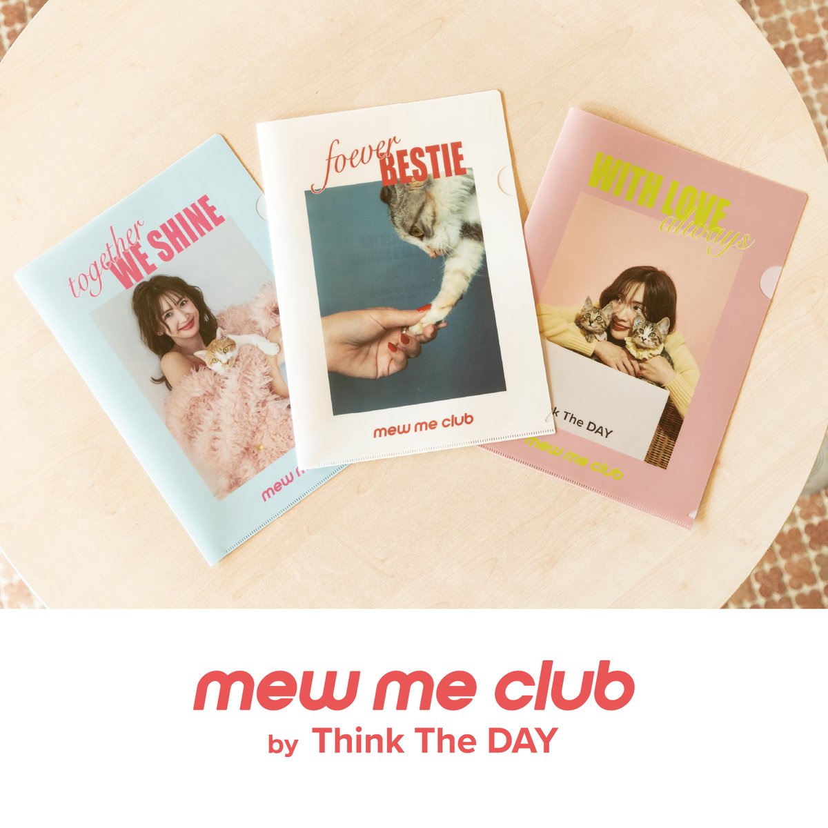 Mewgulf 雑誌セット Mew Me Club】CLEAR FILE SET | NASU FARM VILLAGE