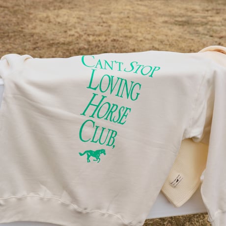 Can't Stop Loving Horse Club,  Crewneck Sweatshirts