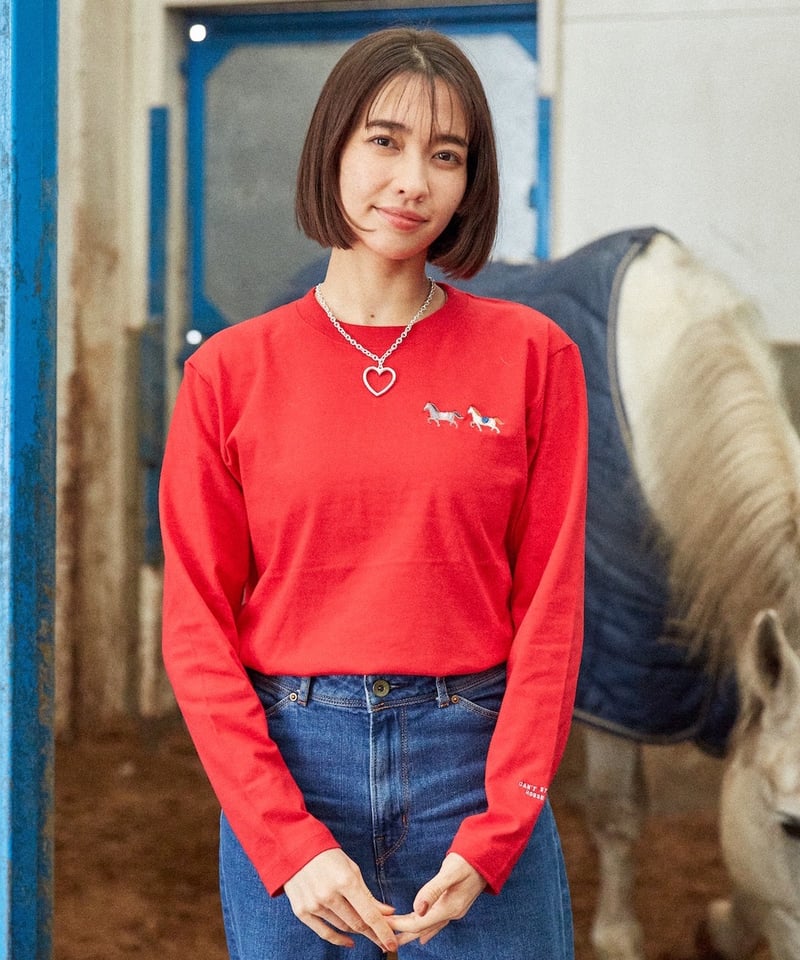 FARM TWIN STEP LONG SLEEVE TEE | NASU FARM VILL