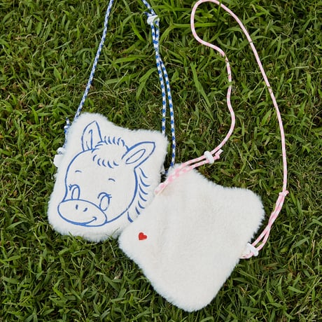 SABLE FLUFFY SHOULDER POUCH