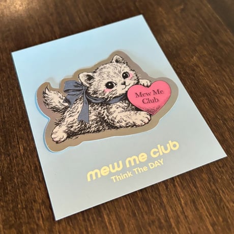 【Mew Me Club】1st Anniversary Cat Aurora Sticker