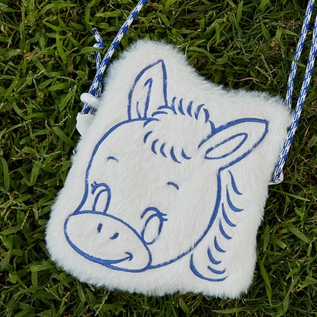 SABLE FLUFFY SHOULDER POUCH
