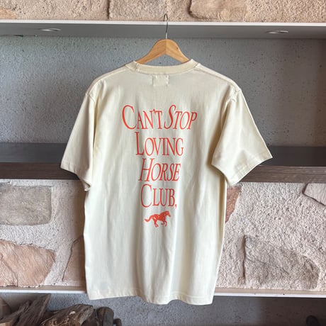 Can't Stop Loving Horse Club, Cotton Tee