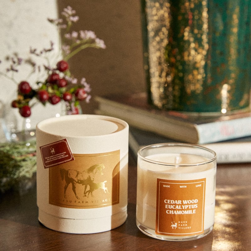 FARM SOY WAX CANDLE - forest serenity | NASU FA