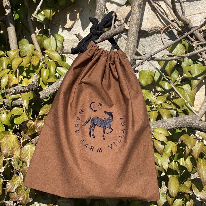 カラーロゴ巾着 | NASU FARM VILLAGE ONLINE STORE