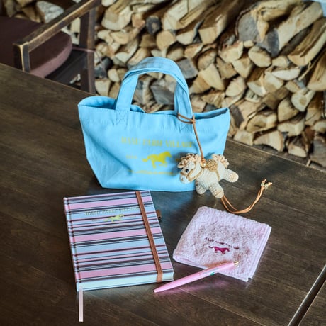 Horse Logo Stripe Notebook