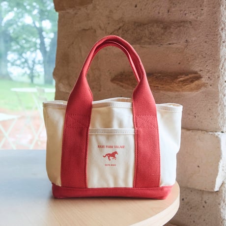 Horse Logo Canvas Mini Tote