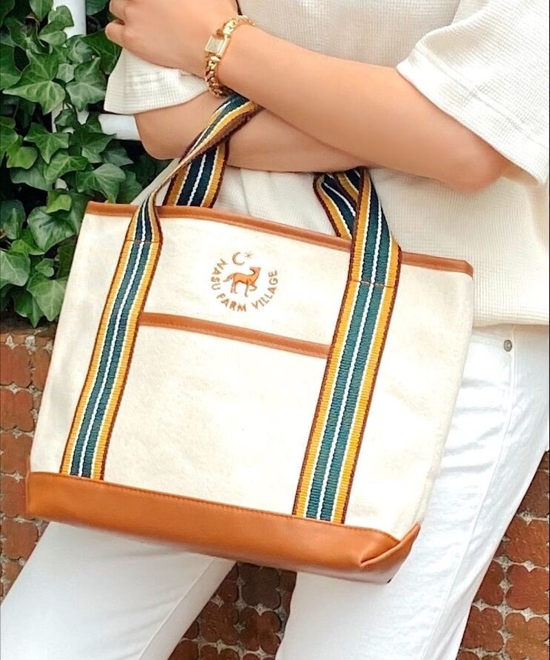FARM CANVAS TOTE (mini) | NASU FARM VILLAGE ON FARM CANVAS TOTE (mini) | NASU FARM VILLAGE ON
