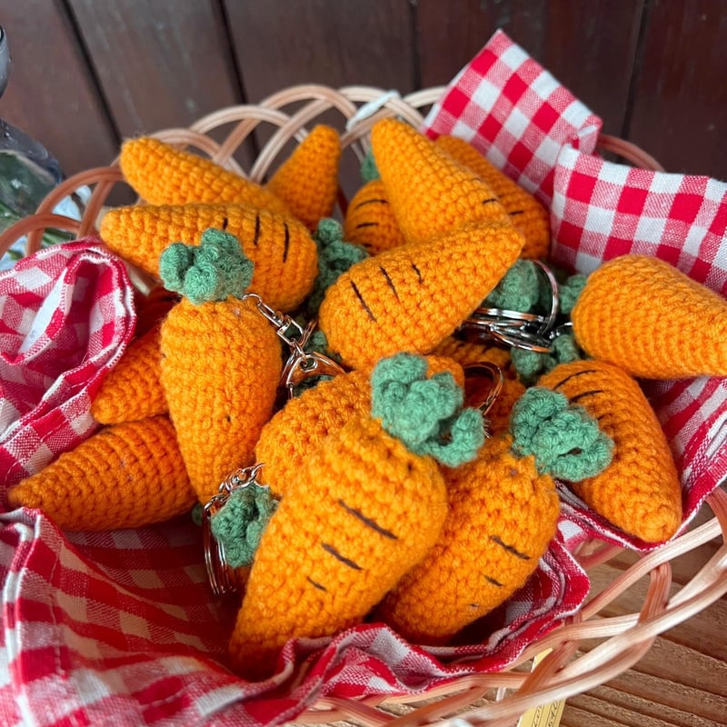 CARROT KEY CHAIN | NASU FARM VILLAGE ONLINE STORE