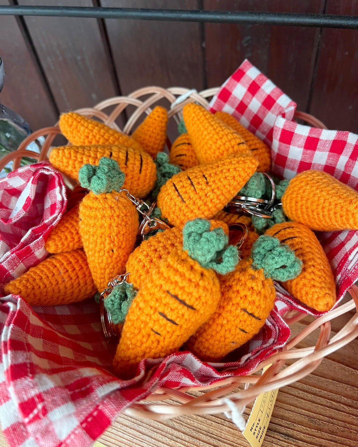 CARROT KEY CHAIN | NASU FARM VILLAGE ONLINE STORE