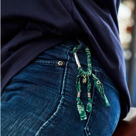 Bandana Carabiner Keychain
