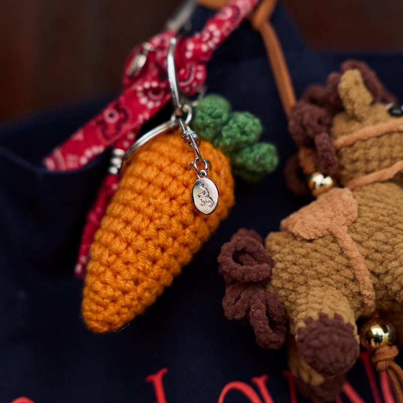 CARROT KEY CHAIN | NASU FARM VILLAGE ONLINE STORE