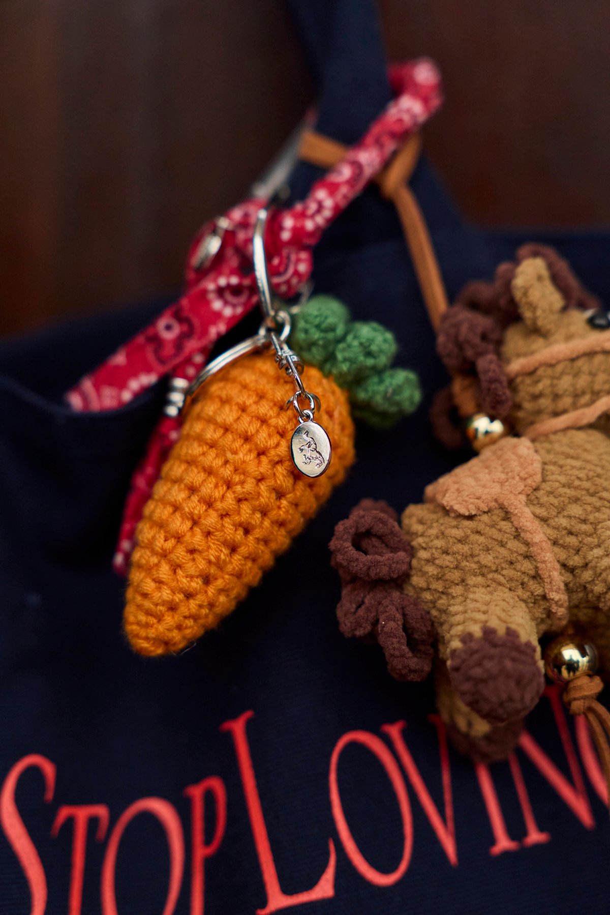 CARROT KEY CHAIN | NASU FARM VILLAGE ONLINE STORE