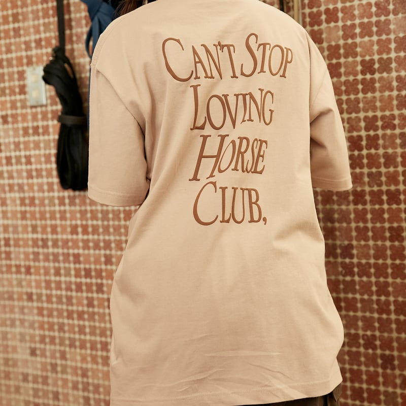 Can't Stop Loving Horse Club, Cotton Tee | NASU