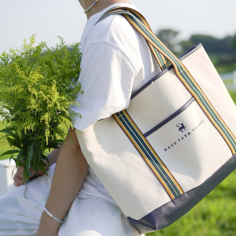 FARM CANVAS TOTE (large) | NASU FARM VILLAGE ON