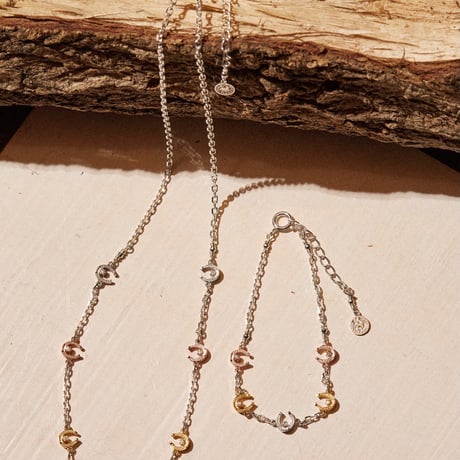 MultiColor Horseshoe Necklace / Bracelet