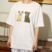 FARM TWIN PUPS TEE