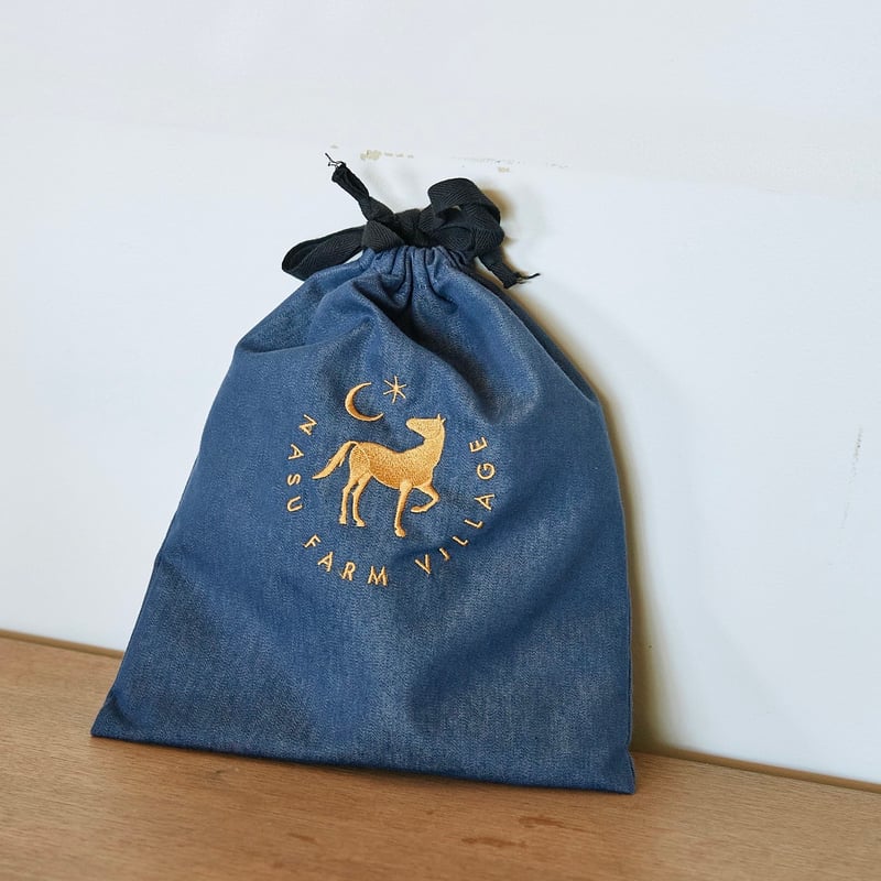 カラーロゴ巾着 | NASU FARM VILLAGE ONLINE STORE