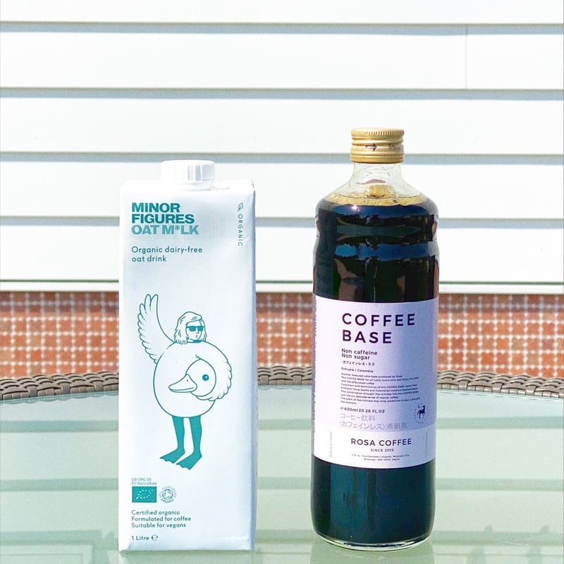 カフェインレスセット（無糖ラテベース&オーツミルク） | NASU FARM