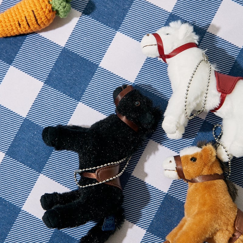 Horse Stuffed Toy Key Chain | NASU FARM VILLAGE