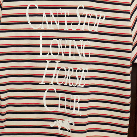 Can't Stop Loving Horse Club, Border Tee