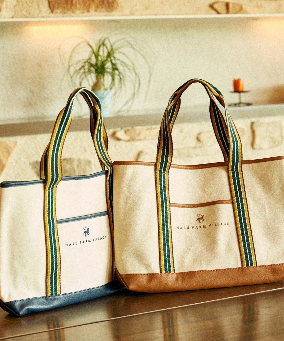 FARM CANVAS TOTE (large) | NASU FARM VILLAGE ON